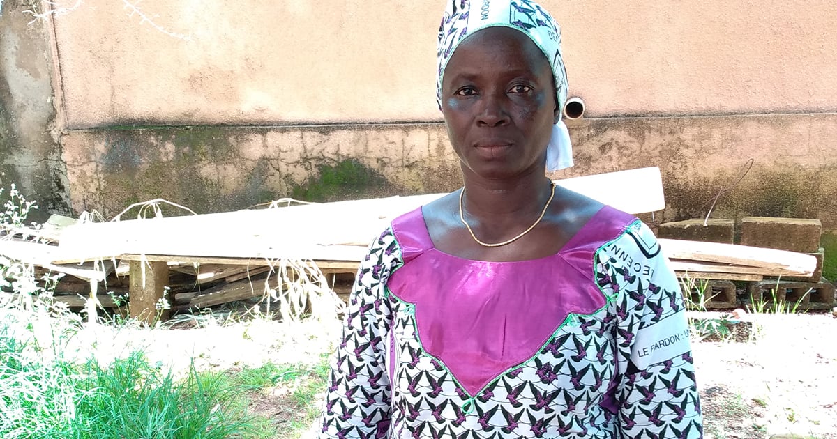 Viviane, the first of her people to come to Christ Viviane, the first of her people to come to Christ