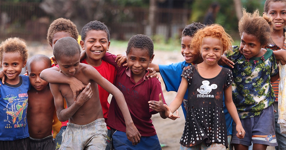 Children in Papua New Guinea