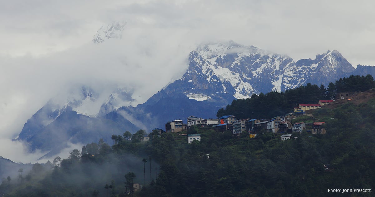 Mountains in South Asia