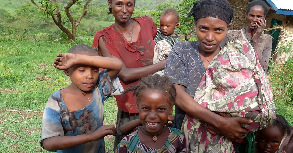 Women and children in East Africa Women and children in East Africa